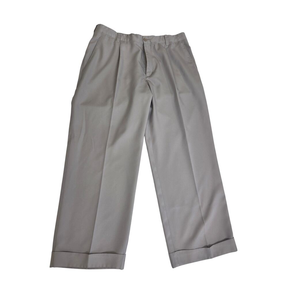 Nike Golf Pants Light Gray/Tan Waist 33, themed to inseam 25in